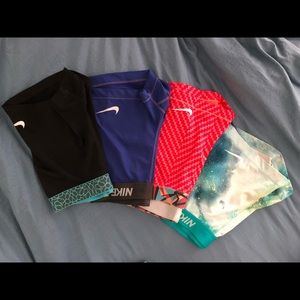 Nike pro spandex shorts